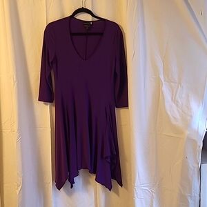 Entrata dress, size med.  Vibrant Purple.
